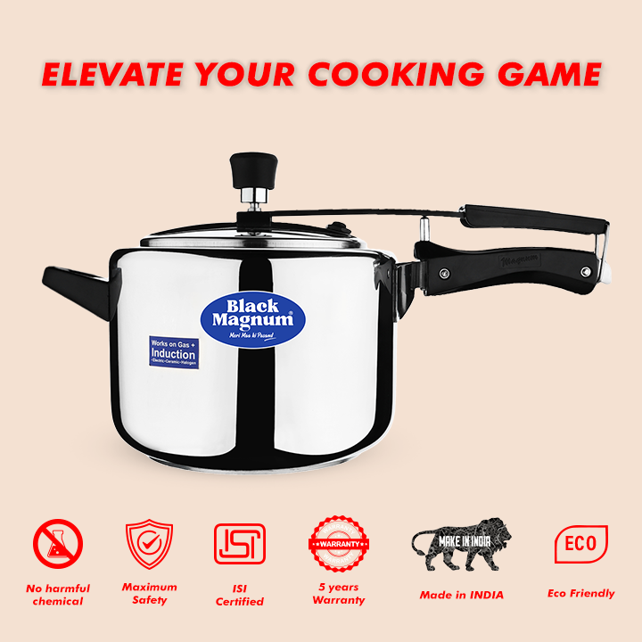 Stainless Steel Regular Pressure Cooker