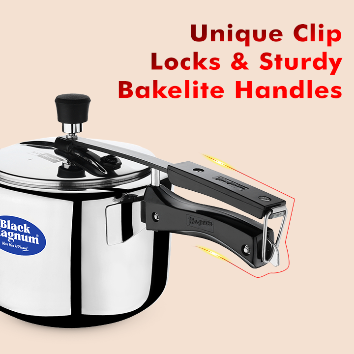 Stainless Steel Regular Pressure Cooker