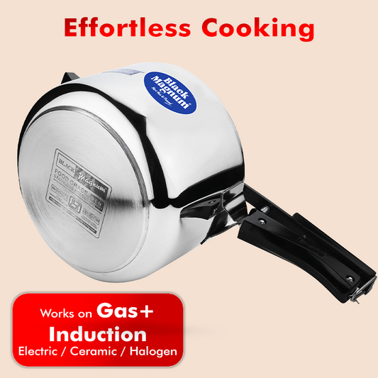 Stainless Steel Regular Pressure Cooker