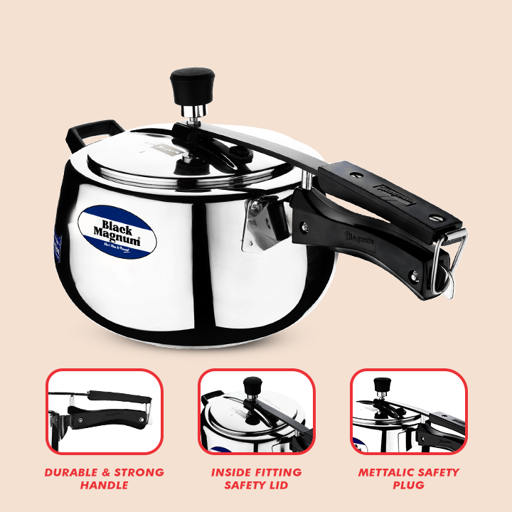 Stainless Steel Handi Pressure Cooker