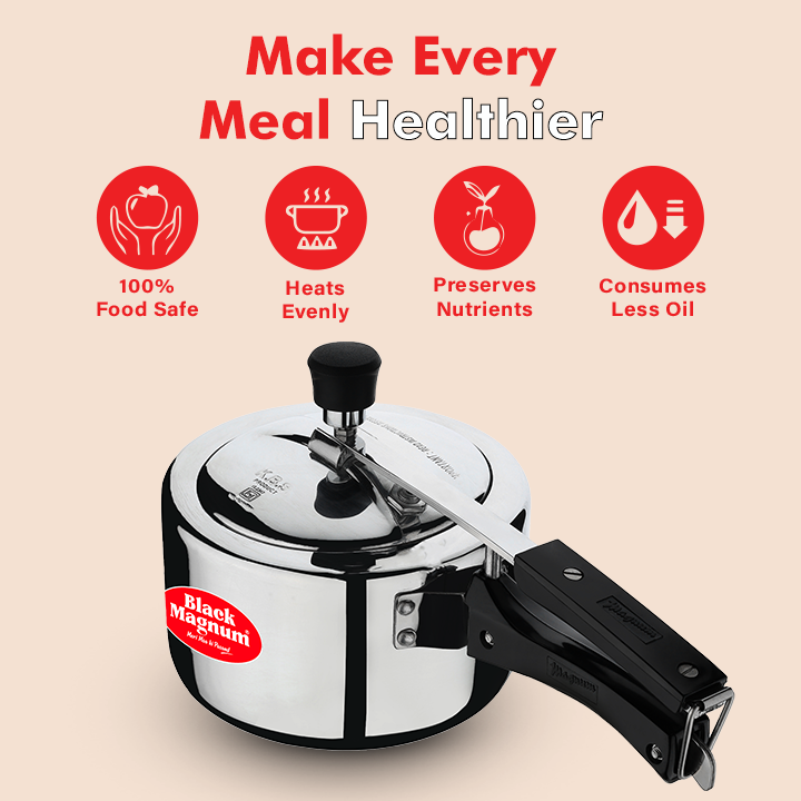 Aluminium Regular Pressure Cooker
