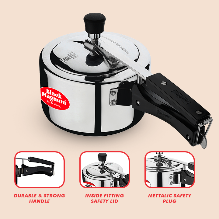 Aluminium Regular Pressure Cooker