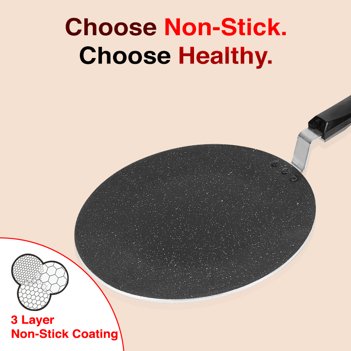 Non Stick Concave Tava