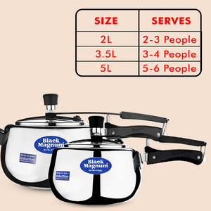 Stainless Steel Handi Pressure Cooker