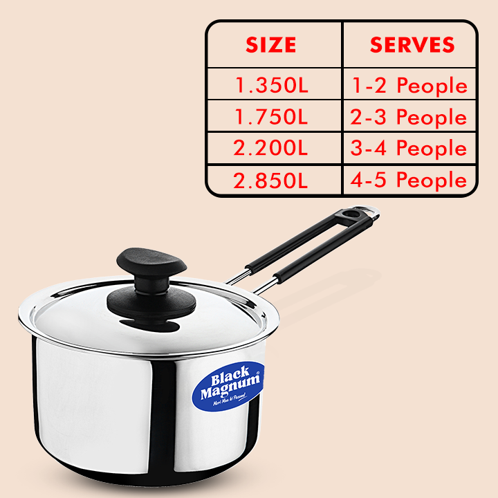 Stainless Steel Sauce Pan