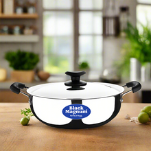Load image into Gallery viewer, Stainless Steel Deep Kadai
