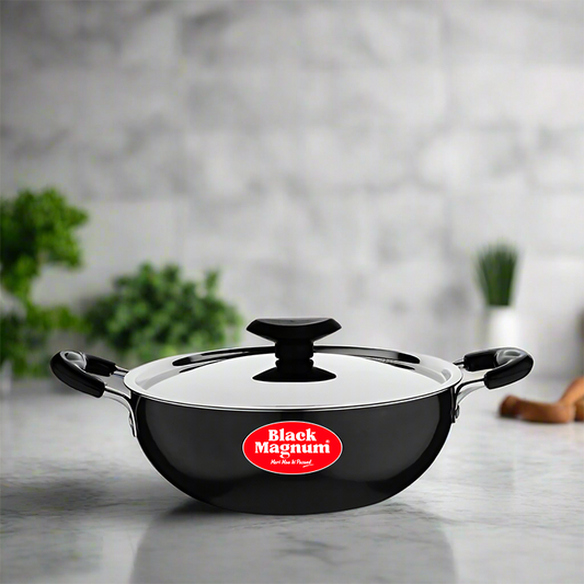 Hard Anodized Deep Kadhai