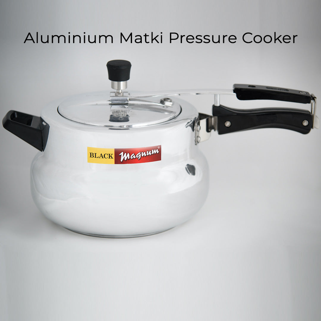 Aluminium cooker on induction stove hot sale