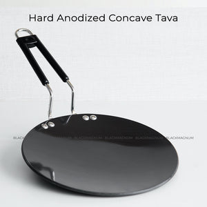 Hard Anodized Concave Tava