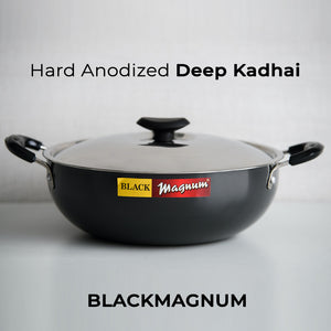 Hard Anodized Deep Kadhai