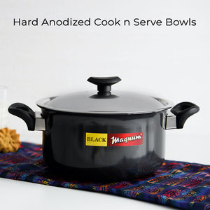 Hard Anodized Cook n Serve Bowls