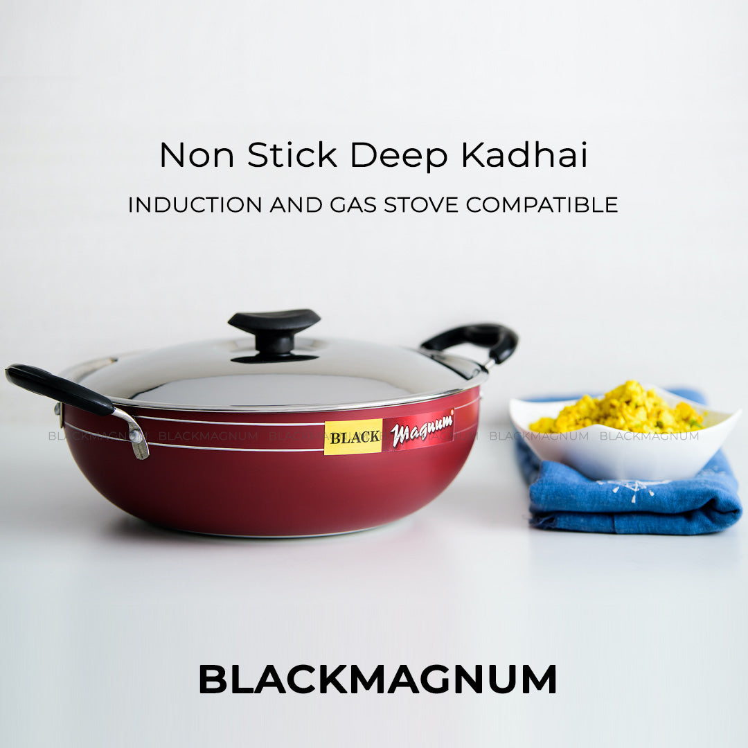 Non stick store kadai price